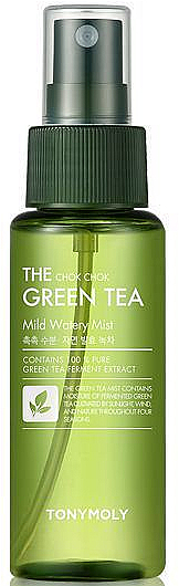 Spray-Nebel für das Gesicht mit Grüntee-Extrakt - Tony Moly The Chok Chok Green Tea Mild Watery Mist — Bild N1
