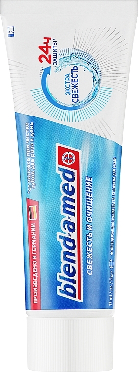 Zahnpasta Extra Frisch Clean für Rundumschutz - Blend-a-med Extra Fresh Clean Toothpaste — Bild N1