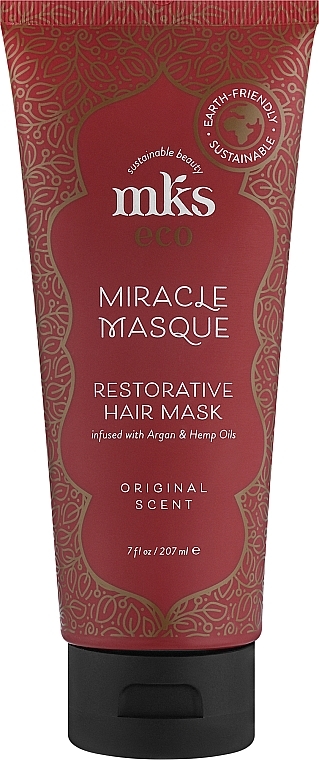 Revitalisierende Haarmaske - MKS Eco Miracle Masque Restorative Hair Mask Original Scent — Bild N1