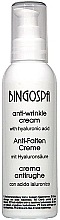 Anti-Falten Gesichtscreme mit Hyaluronsäure - BingoSpa Anti-Wrinkle Cream With Hyaluronic Acid — Bild N1