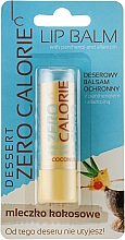 Düfte, Parfümerie und Kosmetik Lippenbalsam Kokosmilch - Laura Conti Dessert Zero Calorie Coconut Milk Lip Balm