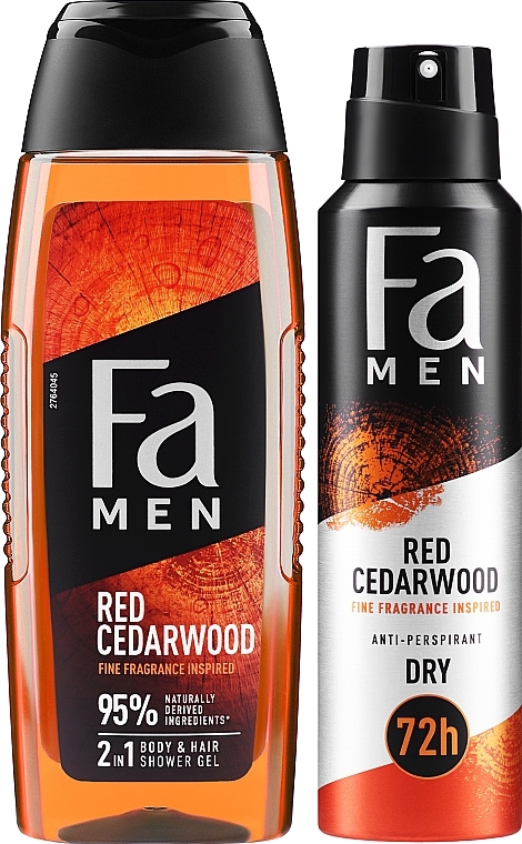 Körperpflegeset - Fa Men Red Cedarwood  — Bild N2