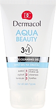 Düfte, Parfümerie und Kosmetik Gesichtsreinigungsgel - Dermacol Aqua Beauty 3v1 Face Cleansing Gel