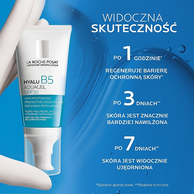 Gesichtsgel - La Roche-Posay Hyalu B5 Aquagel SPF30 — Bild N3