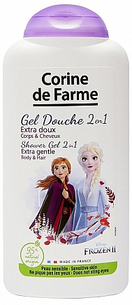 2in1 Duschgel & Shampoo "Die Eiskönigin" - Corine de Farme Frozen