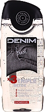 Denim Black - Kosmetikset (After Shave Lotion 100ml + Deospray 150ml + Duschgel 250ml) — Foto N3
