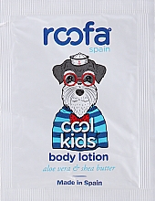 Körperlotion mit Aloe Vera und Sheabutter mit Orangenduft - Roofa Cool Kids Body Lotion (Probe)  — Bild N1