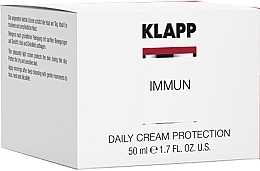 Schützende Tagescreme - Klapp Immun Daily Cream Protection — Bild N2