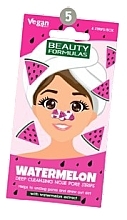 Nasenreinigungsstreifen - Beauty Formulas Watermelon Deer Cleanser Nose Pore Strips  — Bild N1