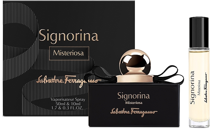 Salvatore Ferragamo Signorina Misteriosa - Duftset (Eau de Parfum 50ml + Eau de Parfum Mini 10ml)  — Bild N1