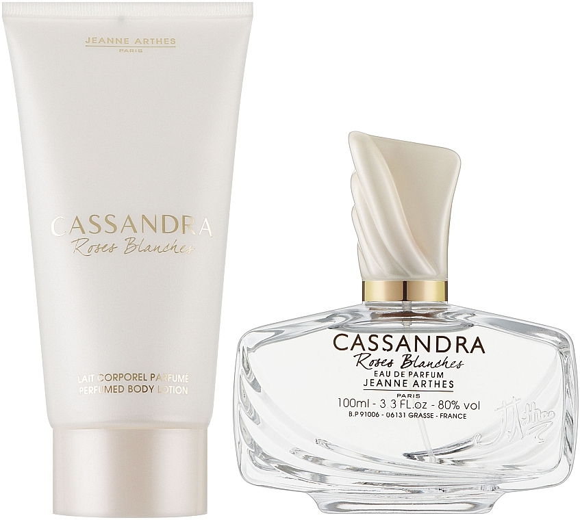 Jeanne Arthes Cassandra Roses Blanches - Duftset (Eau de Parfum 100ml + Körperlotion 150ml)  — Bild N2