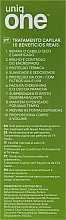 Spraymaske für trockenes und geschädigtes Haar mit grünem Teeduft - Revlon Professional Uniq One Green Tea Scent Hair Treatment — Foto N3