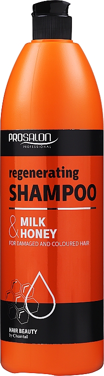 Regenerierendes Shampoo mit Milch und Honig für alle Haartypen - Prosalon Hair Care Shampoo