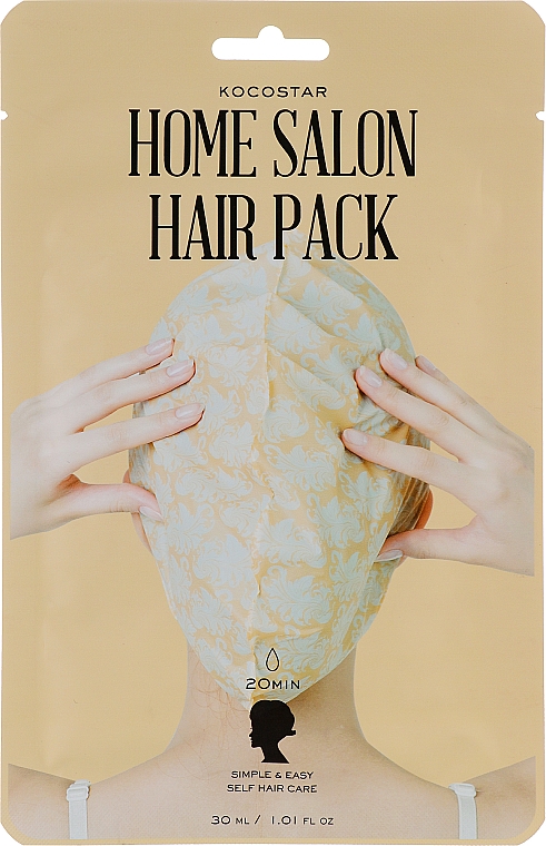 Regenerierende Haarmaske - Kocostar Home Salon Hair Pack — Bild N1