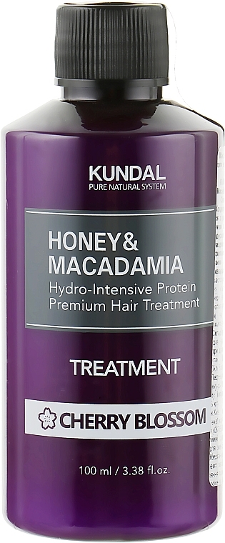 Intensiv feuchtigkeitsspendende Haarspülung mit Kirschblüten - Kundal Honey & Macadamia Treatment Cherry Blossom — Bild N2