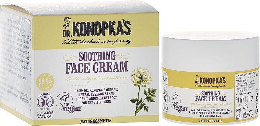 Beruhigende Gesichtscreme - Dr. Konopka's Soothing Face Cream