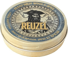 Düfte, Parfümerie und Kosmetik Pflegebalsam für Männerhaar mit Arganöl und Shea Butter - Reuzel Beard Balm Wood And Spice