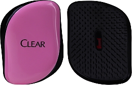 Düfte, Parfümerie und Kosmetik Haarbürste schwarz-rosa - Clear Vita Abe