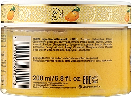 Zuckerpeeling für den Körper mit Mangobutter - Vollare VegeBar Sugar Body Scrub Crazy Mango — Bild N3