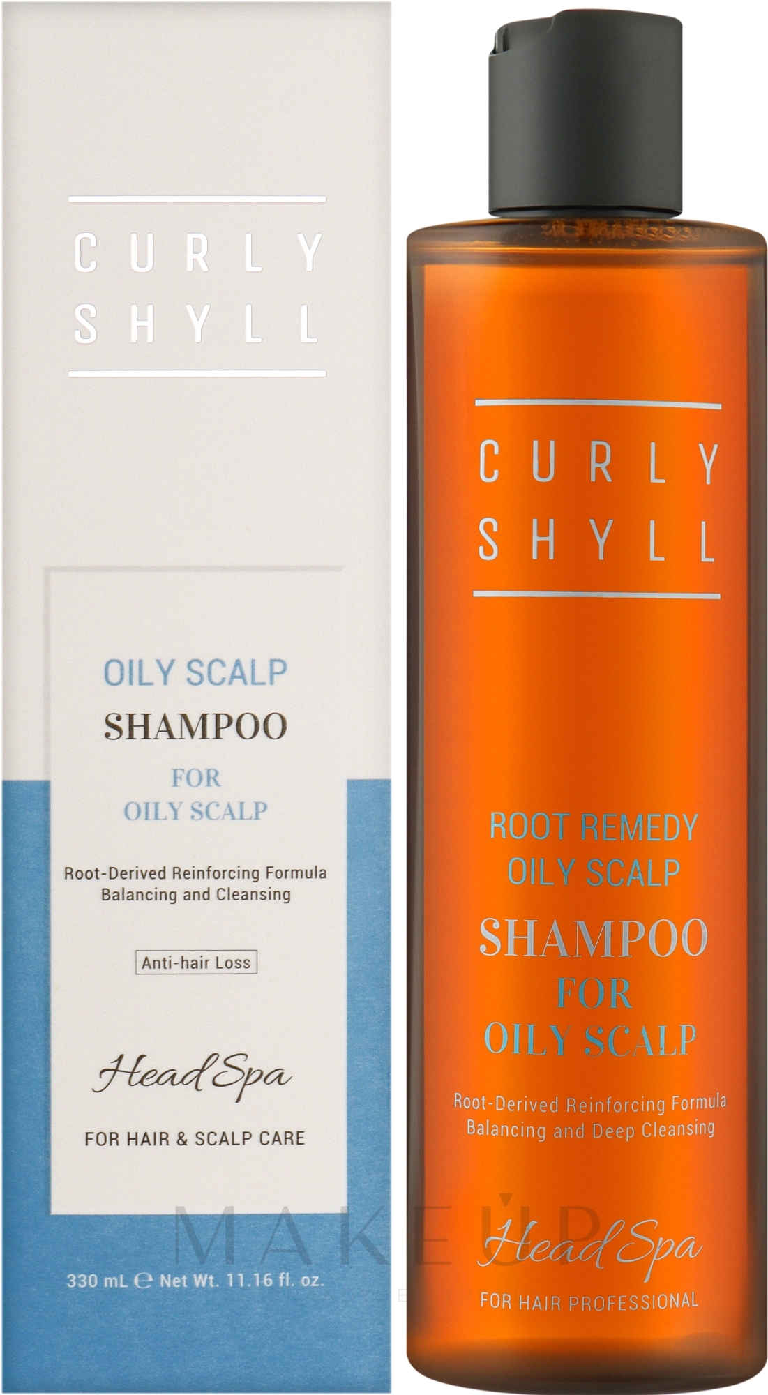 Shampoo für fettige Kopfhaut - Curly Shyll Root Remedy Oily Scalp Shampoo  — Bild 330 ml