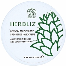 Düfte, Parfümerie und Kosmetik Intensiv feuchtigkeitsspendende Handcreme mit Aloe Vera - Herbliz