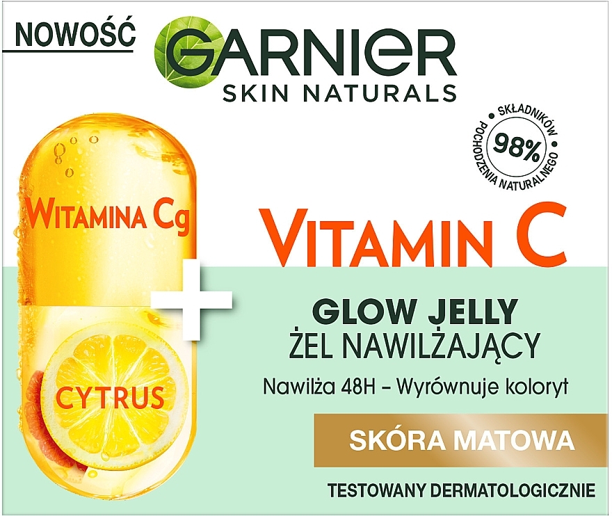 Gesichtsgel mit Vitamin C - Garnier Naturals Vitamin C Moisturizing Gel — Bild N2