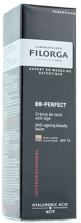 Anti-Aging Foundation mit Hyaluronsäure und NCTF-Komplex LSF 15 - Filorga BB Perfect SPF 15