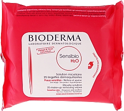 Mizellen-Feuchttücher zum Abschminken für empfindliche Haut - Bioderma Make-Up Removing Wipes — Bild N1