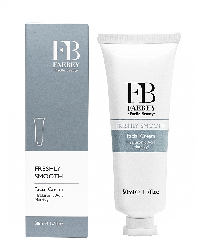 Erfrischende Gesichtscreme - Faebey Freshly Smooth Facial Cream — Bild N1