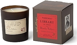 Düfte, Parfümerie und Kosmetik Duftkerze im Glas - Paddywax Library Charles Dickens Candle