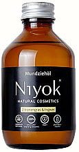 Düfte, Parfümerie und Kosmetik Mundspülöl Zitronengras und Ingwer - Niyok Natural Cosmetics