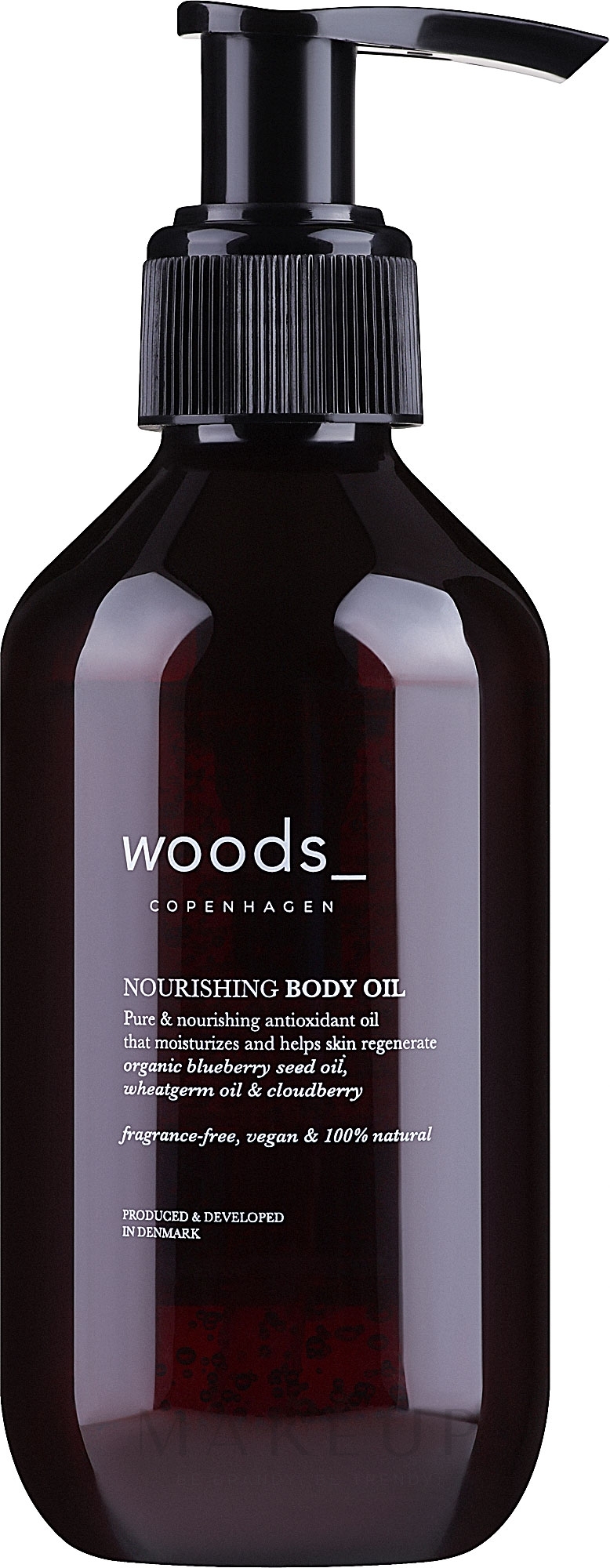 Pflegende Körperbutter - Woods Copenhagen Nourishing Body Oil — Bild 300 ml