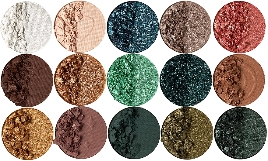 Lidschattenpalette mit 15 Farben - Parisa Cosmetics Winter Kisses Eyeshadow Palette — Bild N4