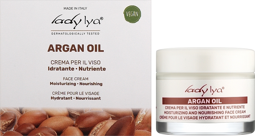 Pflegende Gesichtscreme mit Arganöl - Lady Lya Face Cream — Bild N2