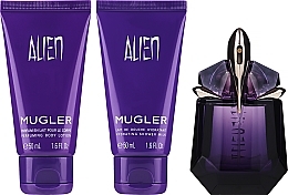 Mugler Alien - Duftset (Eau de Parfum 30ml + Körperlotion 50ml + Duschmilk 50ml) — Bild N2