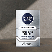 After Shave Balsam "Silver Protect" - NIVEA MEN Silver Protect After Shave Balm  — Bild N2