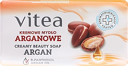 Düfte, Parfümerie und Kosmetik Seife mit Arganöl - Vitea Cream Argan Soap