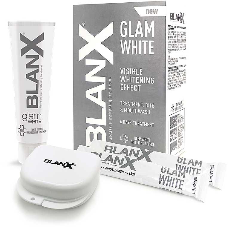 Aufhellendes Zahnpflegeset - BlanX Glam White Kit — Bild N2