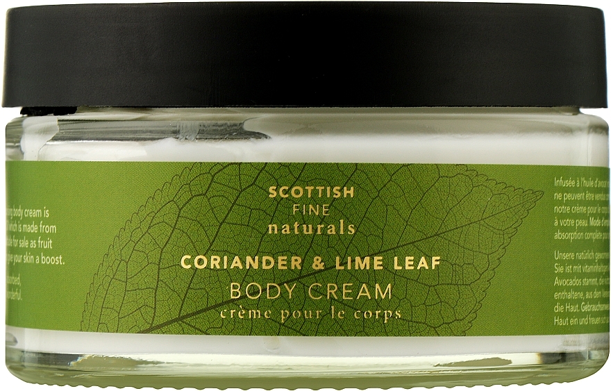 Körpercreme Koriander und Limettenblätter - Scottish Fine Soaps Naturals Coriander & Lime Leaf Body Cream — Bild N1
