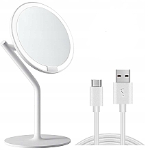 Schminkspiegel weiß - Amiro Mate S LED Mirror AML117E White — Bild N2