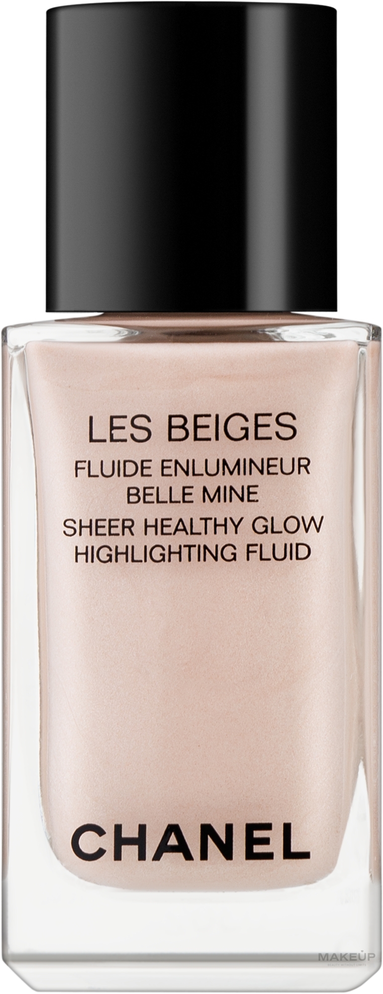 Flüssiger Highlighter - Chanel Les Beiges Sheer Healthy Glow Highlighting Fluid — Bild Pearly Glow