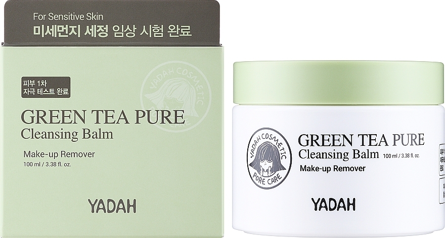 Gesichtsbalsam zur Make-up Entfernung mit grünem Tee - Yadah Green Tea Pure Cleansing Balm — Bild N2