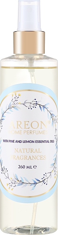 Raumspray Kiefer und Zitrone - Areon Natural Fragrances Pine And Lemon  — Bild N1