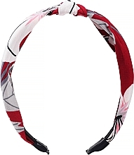 GESCHENK! Haarreif rot mit weiß - Lolita Accessories — Bild N1