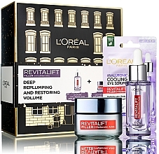 Düfte, Parfümerie und Kosmetik Set - L'Oreal Paris Revitalift Filler (day/f/cr/50ml + serum/30ml + eye/mask/11g)