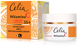 Düfte, Parfümerie und Kosmetik Anti-Falten Liftingcreme für das Gesicht mit Vitamin C und pflanzlichen Ceramiden 55+ - Celia Witamina C