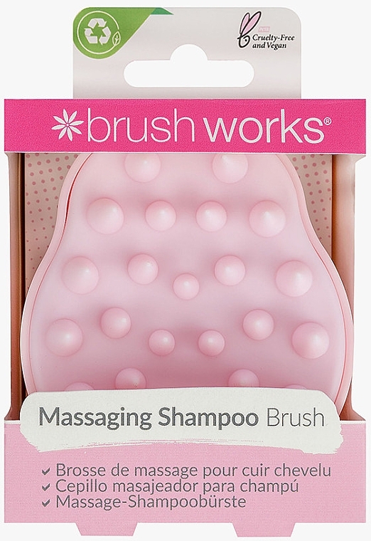 Massage-Shampoobürste - Brushworks Shampoo Massage Brush — Bild N1