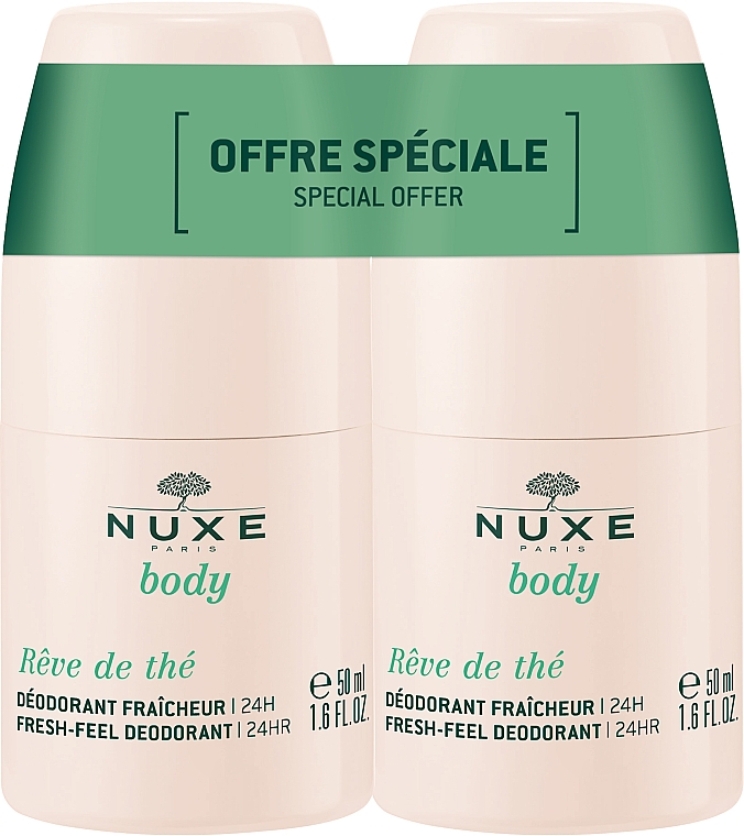 Deo Roll-on Antitranspirant 2 St. - Nuxe Body Fresh-Feel Deodorant 24H — Bild N1