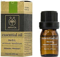 Düfte, Parfümerie und Kosmetik Ätherisches Öl Basilikum - Apivita Essential Oil Basil
