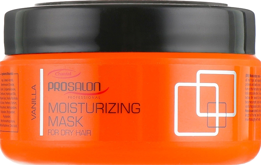 Feuchtigkeitsmaske "Vanille" - Prosalon Hair Care Mask — Bild N1